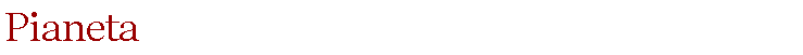 Casella di testo: Pianeta